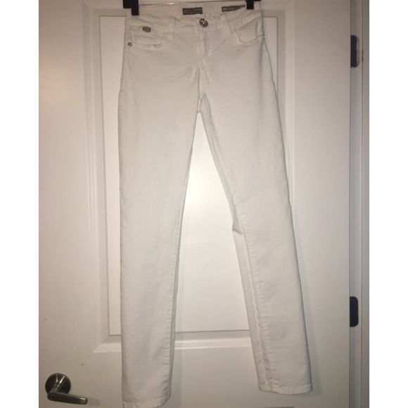 Guess white Nicole Cigarette Jeans - Picture 2 of 7